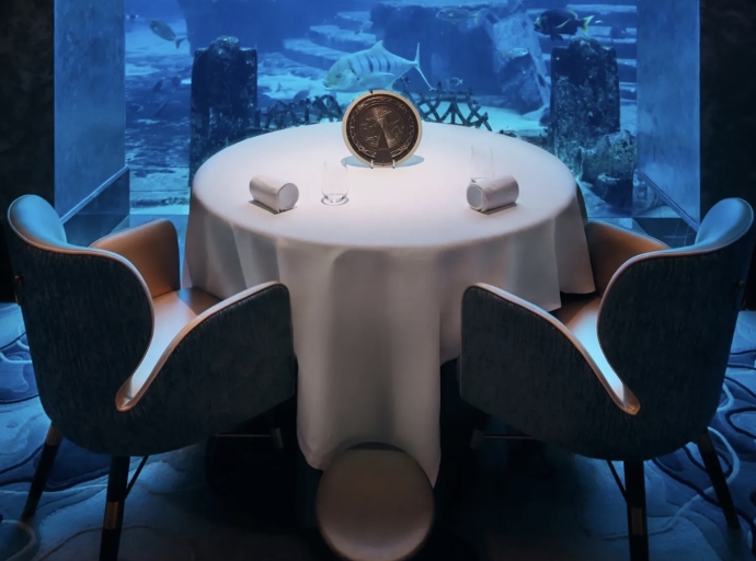 Ossiano: Dining Beneath the Sea at Atlantis, The Palm